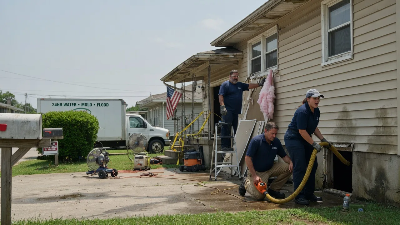 Water Damage Repair in Church Point, LA near me